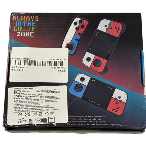 G9 Handheld Game Console 666 Built In Retro Games 2in1 - Picture 3 of 7